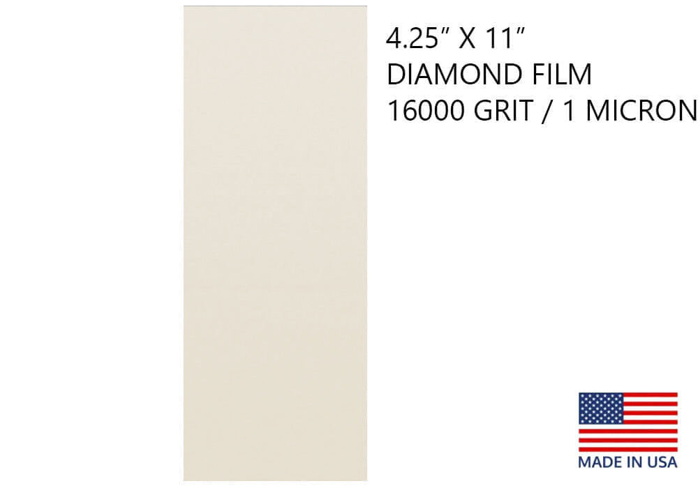 Diamond Lapping Film 4 1/4" X 11"