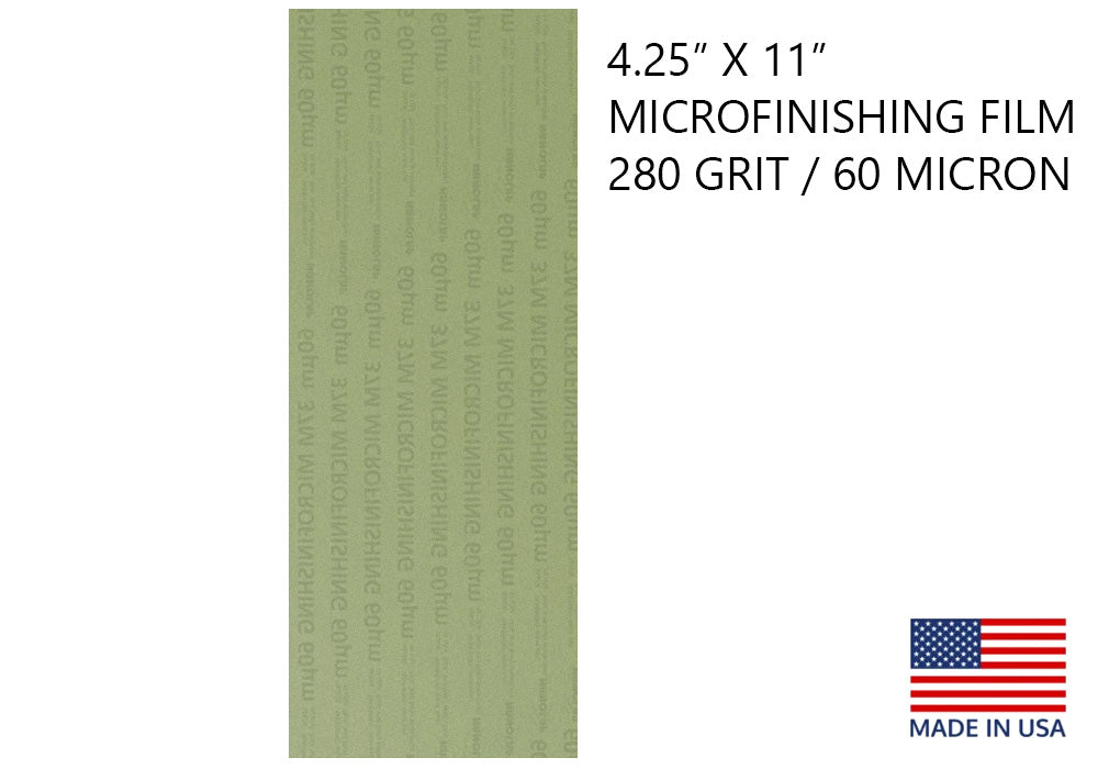Microfinishing Film 4 1/4" X 11"