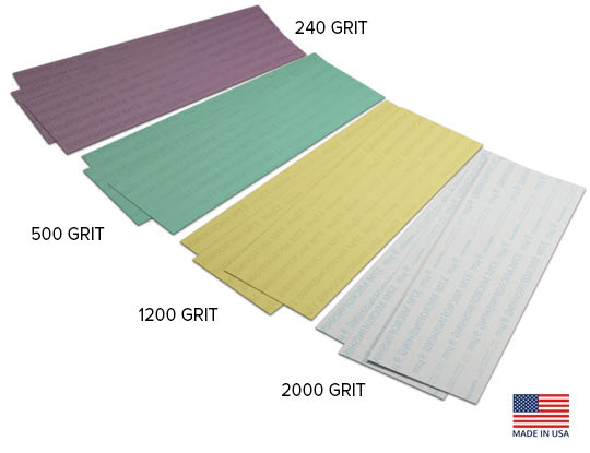 Scary Sharp Microfinishing 4 Grit Pack 4 1/4" X 11"