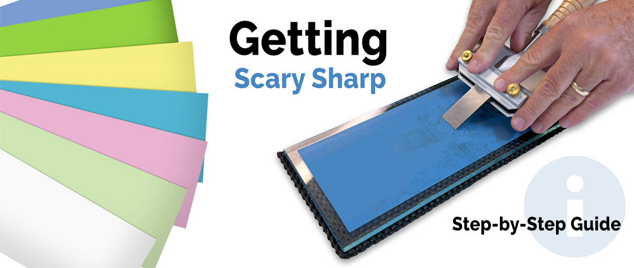 How to Sharpen a Blade with a Scary Sharp Kit – Sharpo Products