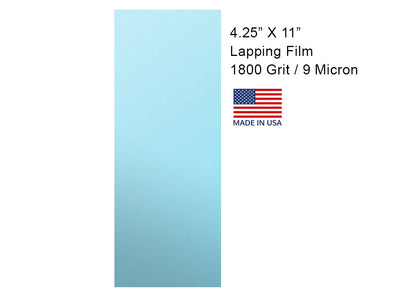 Aluminum Oxide Lapping Film With Pressure Sensitive Adhesive 4 1/4" X 11"