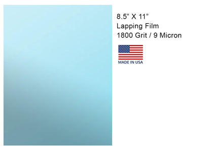 Aluminum Oxide Lapping Film 8 1/2" X 11"