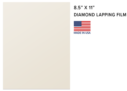 Diamond Lapping Film With Pressure Sensitive Adhesive 8 1/2" X 11"