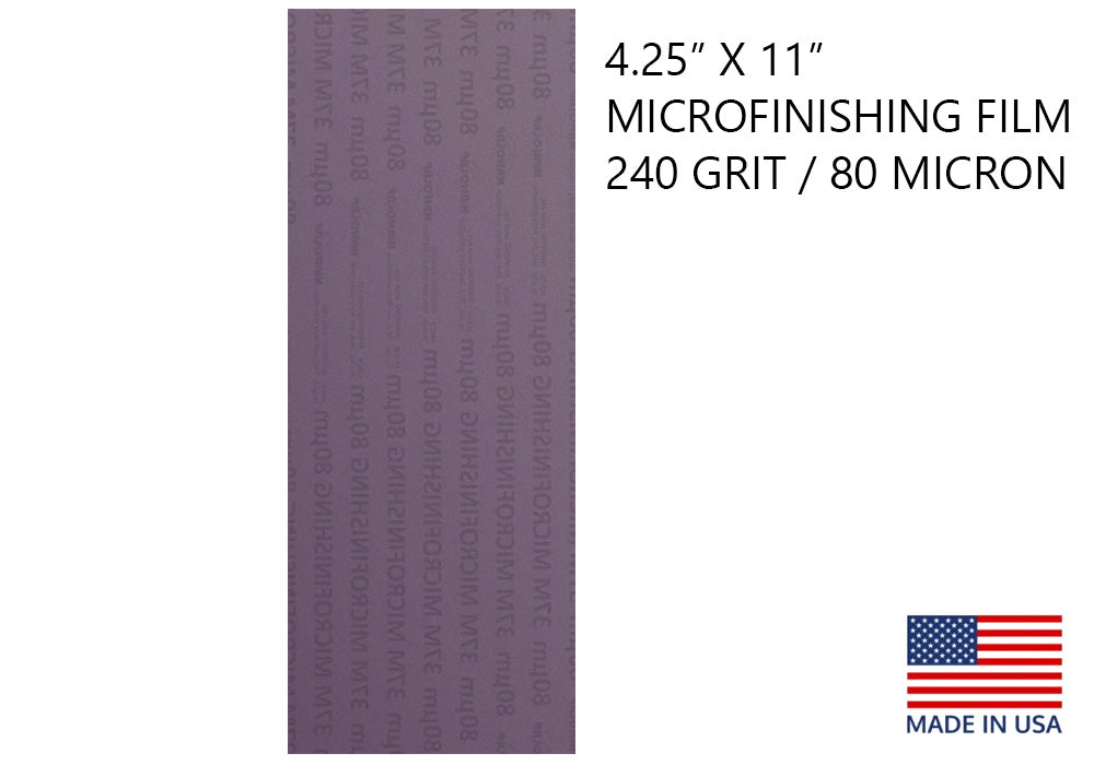 Scary Sharp Microfinishing 4 Grit Pack 4 1/4" X 11"
